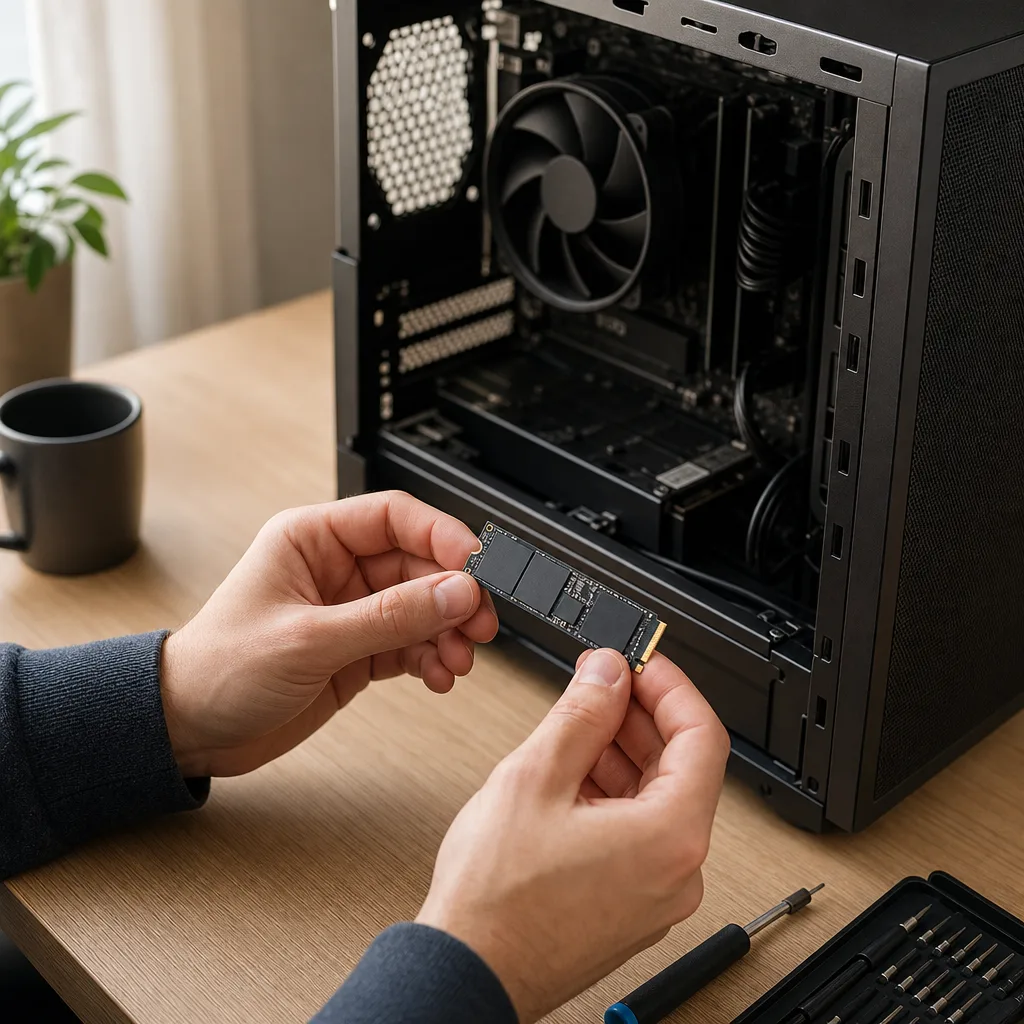 Redaktionell bild om basta m2 ssd