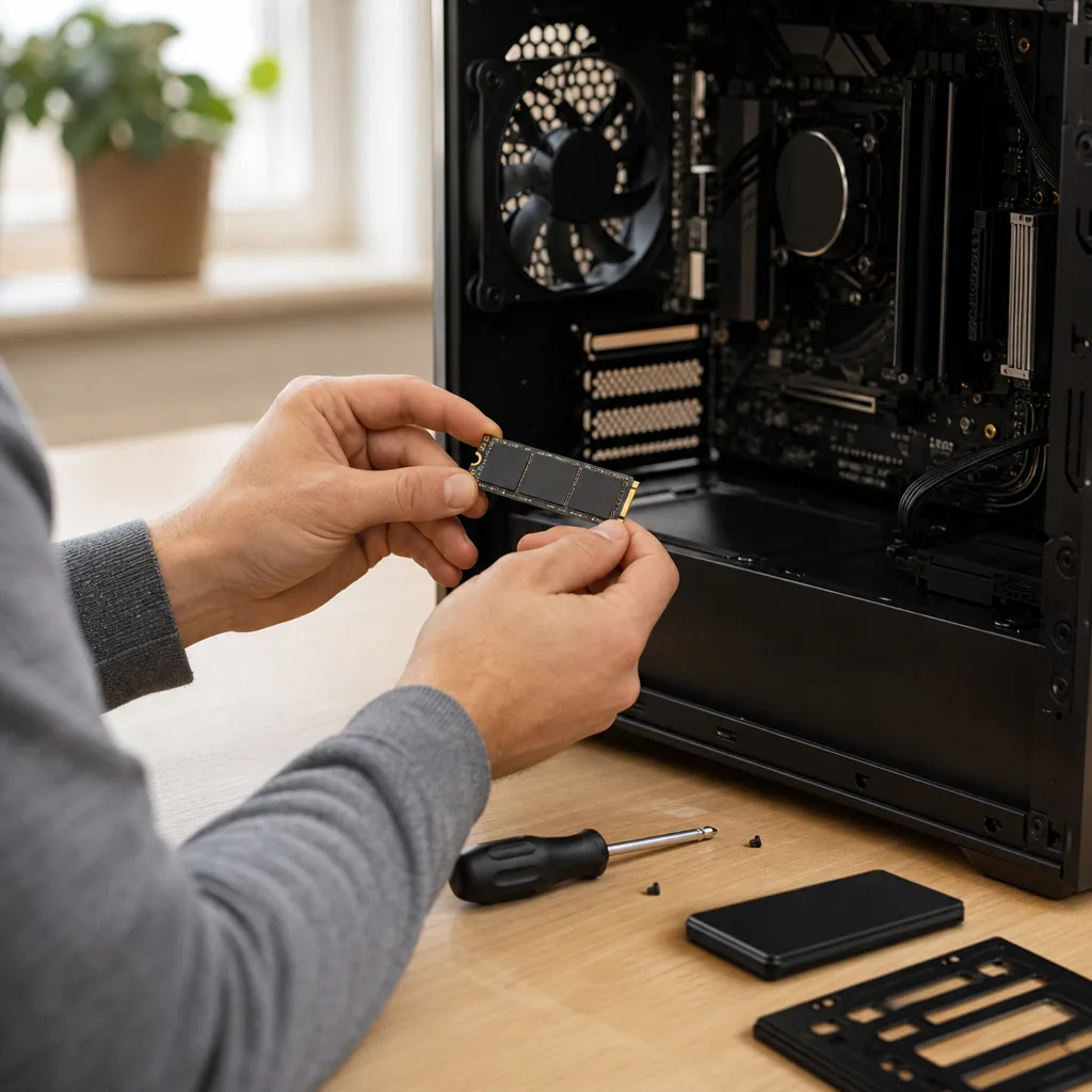 Redaktionell bild om basta ssd gaming
