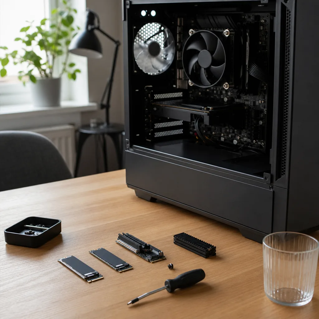 Redaktionell bild om corsair ssd